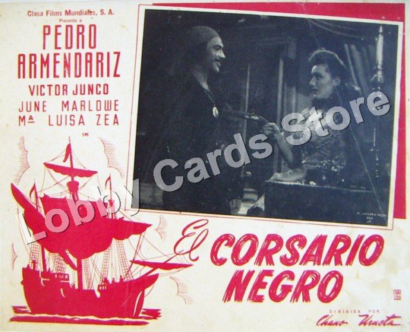PEDRO ARMENDARIZ/EL CORSARIO NEGRO